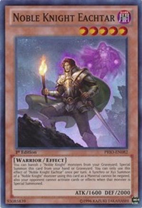 Noble Knight Eachtar (Super Rare) [PRIO-EN082] 1st Edition