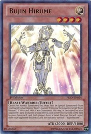 Bujin Hirume (Ultra Rare) [PRIO-EN024] 1st Edition