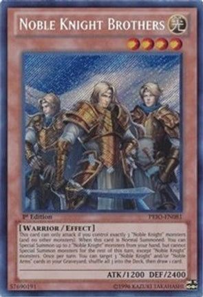 Noble Knight Brothers (Secret Rare) [PRIO-EN081] Unlimited