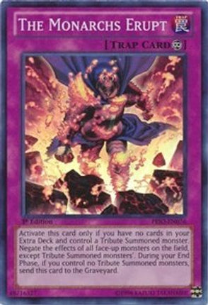 The Monarchs Erupt (Super Rare) [PRIO-EN076] 1st Edition