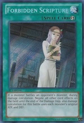 Forbidden Scripture (Secret Rare) [PRIO-EN067] 1st Edition