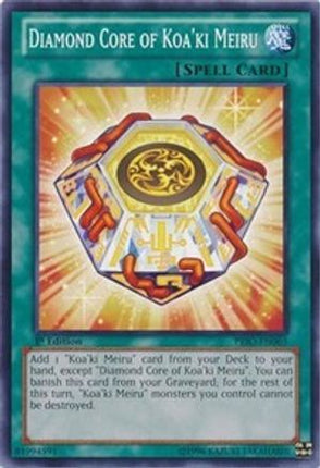 Diamond Core of Koa'ki Meiru (Common / Short Print) [PRIO-EN065] 1st Edition