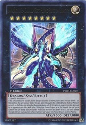Number 62: Galaxy-Eyes Prime Photon Dragon (Ultra Rare) [PRIO-EN040] 1st Edition