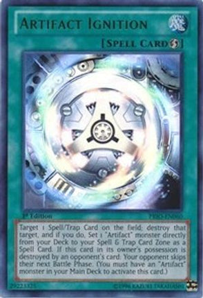 Artifact Ignition (Ultra Rare) [PRIO-EN060] Unlimited