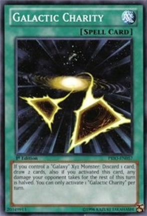 Galactic Charity (Common / Short Print) [PRIO-EN057] 1st Edition