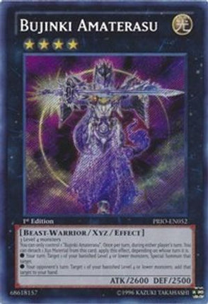 Bujinki Amaterasu (Secret Rare) [PRIO-EN052] 1st Edition