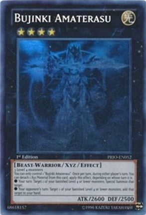 Bujinki Amaterasu (Ghost Rare)  [PRIO-EN052] 1st Edition