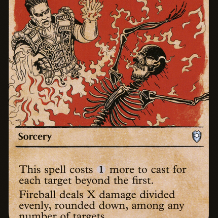 Fireball (Showcase) [Commander Legends: Battle for Baldur's Gate]