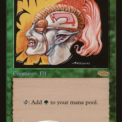 Llanowar Elves [Friday Night Magic 2000] Foil