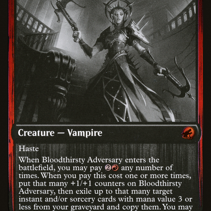 Bloodthirsty Adversary [Innistrad: Double Feature]