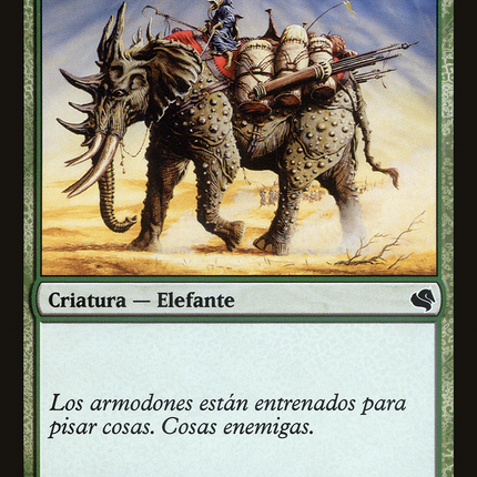 Trained Armodon - Armodón adiestrado  [Salvat 2011]