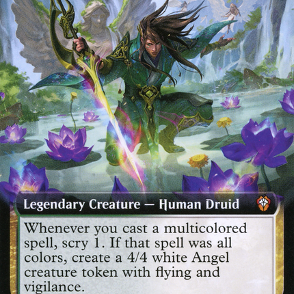 Jenson Carthalion, Druid Exile (Extended Art) [Dominaria United Commander]