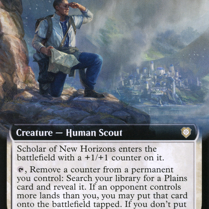 Scholar of New Horizons (Extended Art) [The Brothers' War Commander]