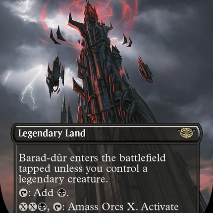 Barad-dûr (Borderless) [The Lord of the Rings: Tales of Middle-earth] Surge Foil
