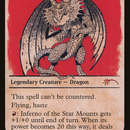 Inferno of the Star Mounts [Secret Lair Drop] Foil