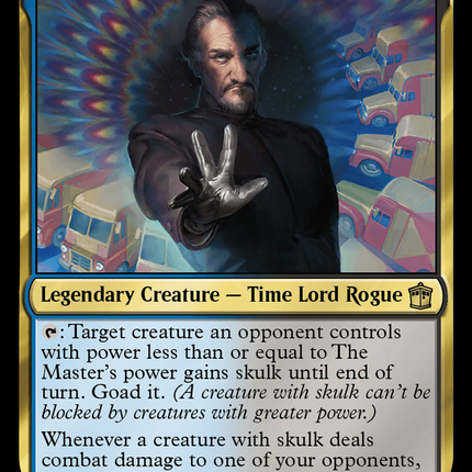 The Master, Mesmerist [Doctor Who] Surge Foil