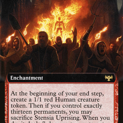 Stensia Uprising (Extended Art) [Innistrad: Crimson Vow]