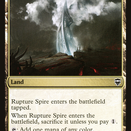 Rupture Spire [Commander Legends]