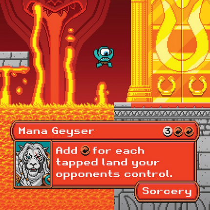 Mana Geyser (Borderless) [Secret Lair Drop]