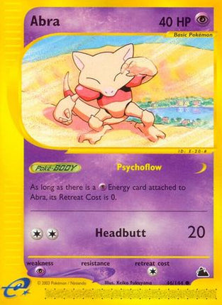 Abra - 46/144 [Skyridge] Reverse Holofoil