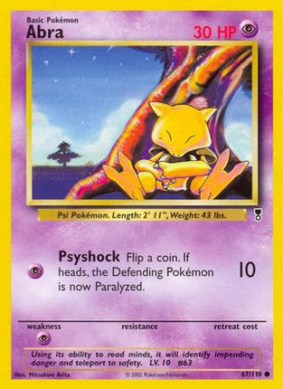 Abra - 67/110 [Legendary Collection] Reverse Holofoil