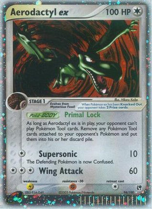 Aerodactyl ex - 94/109 [Sandstorm] Holofoil