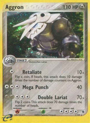 Aggron - 1/95 [Ruby and Sapphire] Holofoil