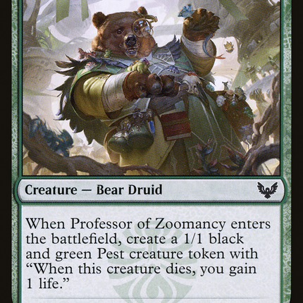 Professor of Zoomancy [Strixhaven: School of Mages]