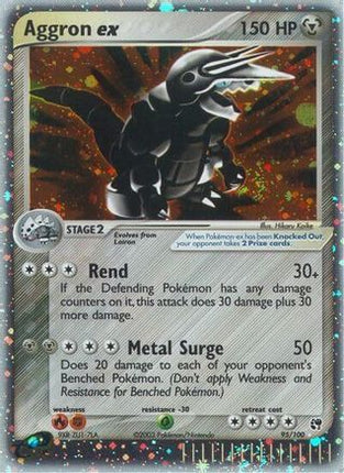 Aggron ex - 95/109 [Sandstorm] Holofoil