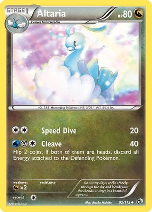 Altaria - 92/106 [Legendary Treasures] Reverse Holofoil