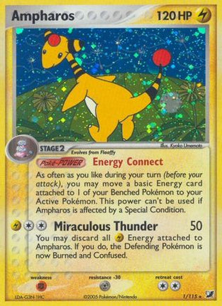 Ampharos - 1/115 [Unseen Forces] Holofoil