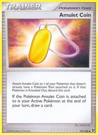 Amulet Coin - 97/106 [Great Encounters] Reverse Holofoil
