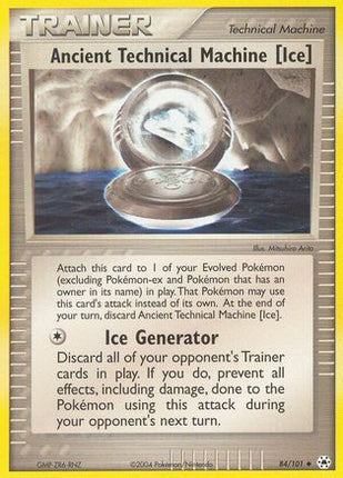 Ancient Technical Machine [Ice] - 84/null [Hidden Legends] Reverse Holofoil