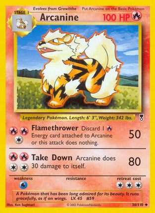 Arcanine - 36/110 [Legendary Collection] Reverse Holofoil