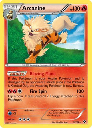 Arcanine (12) - 12/101 [Next Destinies]