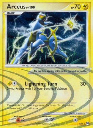 Arceus (AR6) - AR6/106 [Arceus] Holofoil