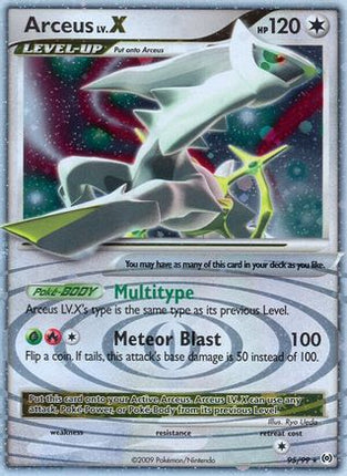 Arceus Lv.X (95) - 95/106 [Arceus] Holofoil