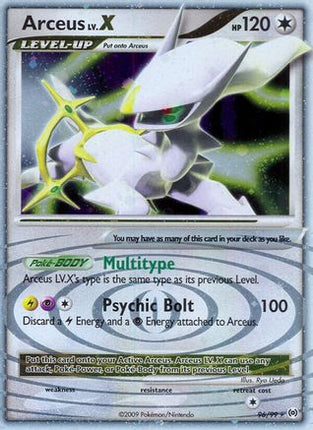 Arceus Lv.X (96) - 96/106 [Arceus] Holofoil