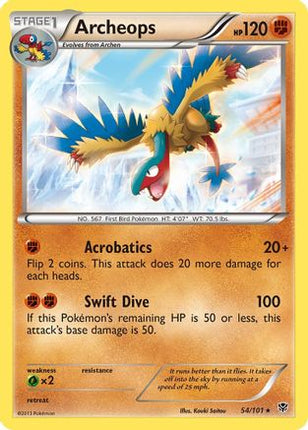 Archeops - 54/106 [Plasma Blast] Reverse Holofoil