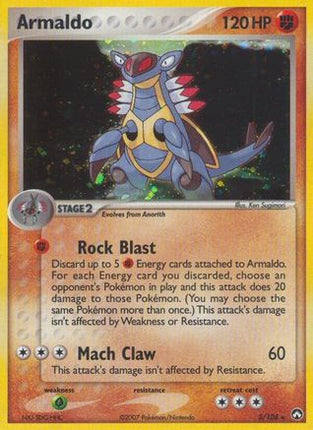 Armaldo - 3/null [Power Keepers] Reverse Holofoil