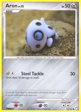 Aron - 71/123 [Mysterious Treasures] Reverse Holofoil