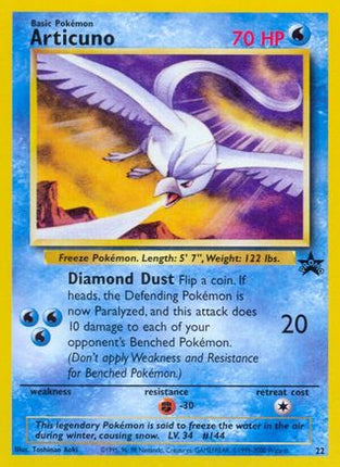 Articuno (22) - 22/null [WoTC Promo]