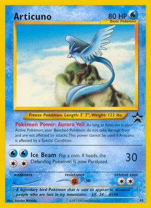 Articuno (48) - 48/null [WoTC Promo]