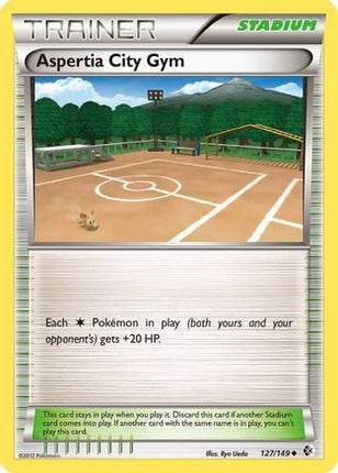 Aspertia City Gym - 127/115 [Boundaries Crossed] Reverse Holofoil