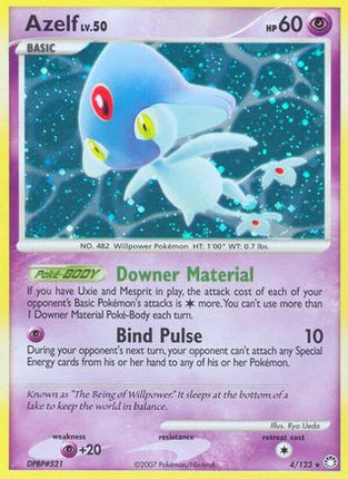 Azelf - 4/123 [Mysterious Treasures] Holofoil