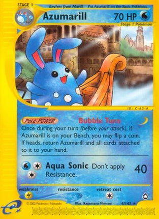 Azumarill - 4/null [Aquapolis]