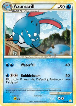 Azumarill - 2/106 [HeartGold SoulSilver] Holofoil