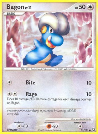 Bagon - 76/132 [Secret Wonders] Reverse Holofoil