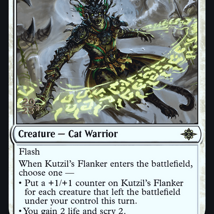 Kutzil's Flanker [The Lost Caverns of Ixalan Promos] Prerelease Foil