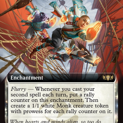 Aligned Heart (Extended Art) [Commander: Tarkir: Dragonstorm]